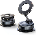 Magnetic Wireless Car Charger & Phone Mount – Adjustable Dashboard Holder