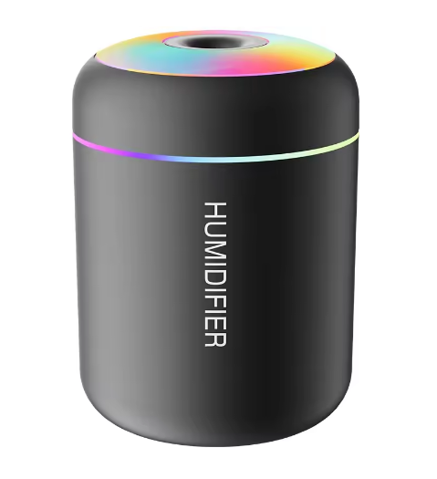 Mini USB Air Humidifier – Portable Mist Diffuser with LED Ambient Light