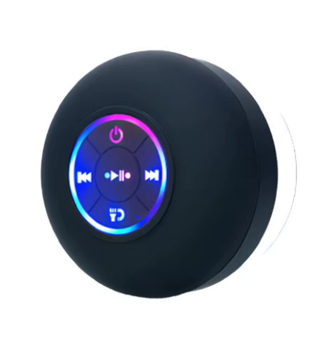 Portable Bluetooth Shower Speaker – Suction Cup Waterproof Wireless Speaker